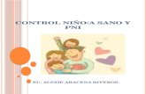 CONTROL NIÑO/A SANO Y PNI