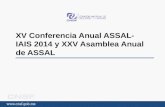 XV Conferencia Anual ASSAL-IAIS 2014 y XXV Asamblea Anual de ASSAL