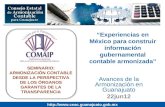“ Experiencias en México para construir información gubernamental contable armonizada”