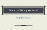 Marx: política y sociedad