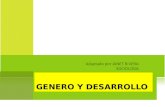 GENERO Y DESARROLLO