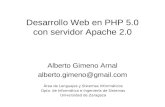 Desarrollo Web en PHP 5.0 con servidor Apache 2.0