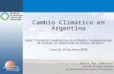 Cambio Climático en Argentina