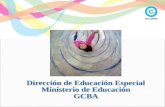 Dirección de Educación Especial Ministerio de Educación GCBA