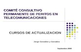 COMITÉ CONSULTIVO PERMANENTE DE PERITOS EN TELECOMUNICACIONES