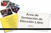 Área de formación de Elección Libre