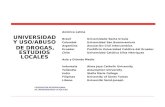UNIVERSIDAD Y USO/ABUSO      DE DROGAS, ESTUDIOS LOCALES