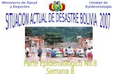 SITUACION ACTUAL DE DESASTRE BOLIVIA  2007