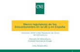 Marco regulatorio de los biocarburantes en la UE y en España