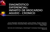 DIAGNÓSTICO DIFERENCIAL: INFARTO DE MIOCARDIO  AGUDO - CRÓNICO