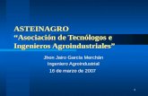 ASTEINAGRO            “Asociación de Tecnólogos e Ingenieros Agroindustriales”