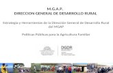 M.G.A.P.   DIRECCION GENERAL DE DESARROLLO RURAL