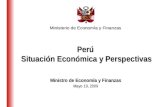 Perú  Situación Económica y  Perspectivas