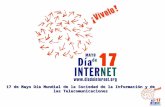 17 de Mayo Día Mundial de la Sociedad de la Información y de las Telecomunicaciones