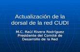 Actualización de la dorsal de la red CUDI