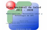 Plan Nacional de Salud  2011 - 2020