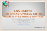 LOS LIMITES  INTERNACIONALES ENTRE MEXICO Y ESTADOS UNIDOS