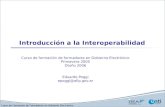 Introducción a la Interoperabilidad