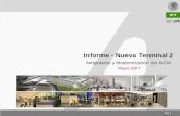 Informe - Nueva Terminal 2 Ampliaci ó n y Modernizaci ó n del AICM  Mayo 2007