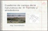 Cuaderno de campo de la naturaleza de  El Tiemblo y alrededores