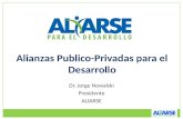 Alianzas Publico-Privadas para el Desarrollo