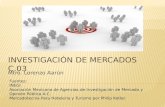INVESTIGACIÓN DE MERCADOS     c.03