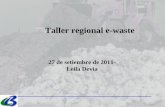Taller regional e-waste
