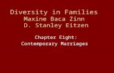 Diversity in Families  Maxine Baca Zinn  D. Stanley Eitzen