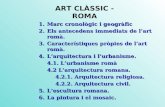 Marc cronològic i geogràfic Els antecedens immediats de l’art romà.