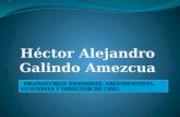 Héctor Alejandro Galindo Amezcua