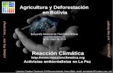 Reacción Climática reaccionclimatica Activistas ambientalistas en La Paz