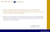 Sesión Conjunta del Consejo Permanente y el CEPCIDI:
