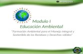 Modulo  I Educación  Ambiental