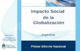 Impacto Social  de la Globalización Argentina