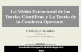 La Visión Estructural de las Teorías Científicas y La Teoría de la Conducta Operante.