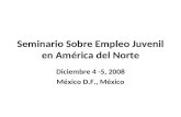 Seminario Sobre Empleo Juvenil en América del Norte
