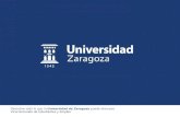 Descubre todo lo que la  Universidad de Zaragoza  puede ofrecerte