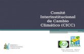 Comité Interinstitucional de Cambio Climático (CICC)