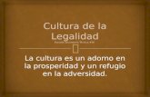 Cultura de la Legalidad E scuela  S ecundaria  T écnica #50