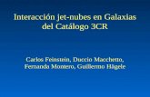 Interacción jet - nubes en Galaxias del Catálogo 3CR