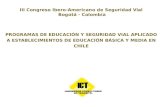 III Congreso Ibero-Americano de Seguridad Vial  Bogotá - Colombia