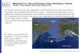 Magnitud 7.0, Islas  Andreanof , Islas Aleutianas, Alaska