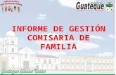 INFORME DE GESTIÓN COMISARIA DE FAMILIA