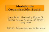 Modelo de Organización Social
