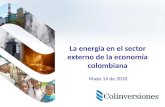 La energía en el sector externo de la economía colombiana