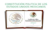 CONSTITUCIÓN POLITICA DE LOS ESTADOS UNIDOS MEXICANOS