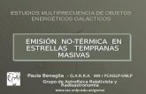 ESTUDIOS M ULTIFRE C UENC IA DE OBJETOS ENERGÉTICOS GALÁCTICOS