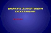 SINDROME DE HIPERTENSION ENDOCRANEANA