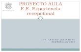 PROYECTO AULA E.E. Experiencia recepcional