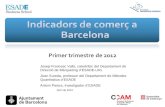 Indicadors de comerç a Barcelona